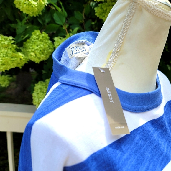 🆕️ J Crew Vintage Cotton Terry Pullover Rugby - Picture 3 of 6
